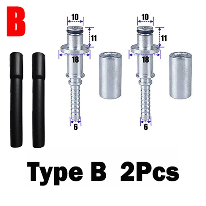 High Pressure Pipe Joint Tool Hose Plug Washing Machine Accessories Quick Connect Adapter Repair Conn Hose Joint Sheath Adapter