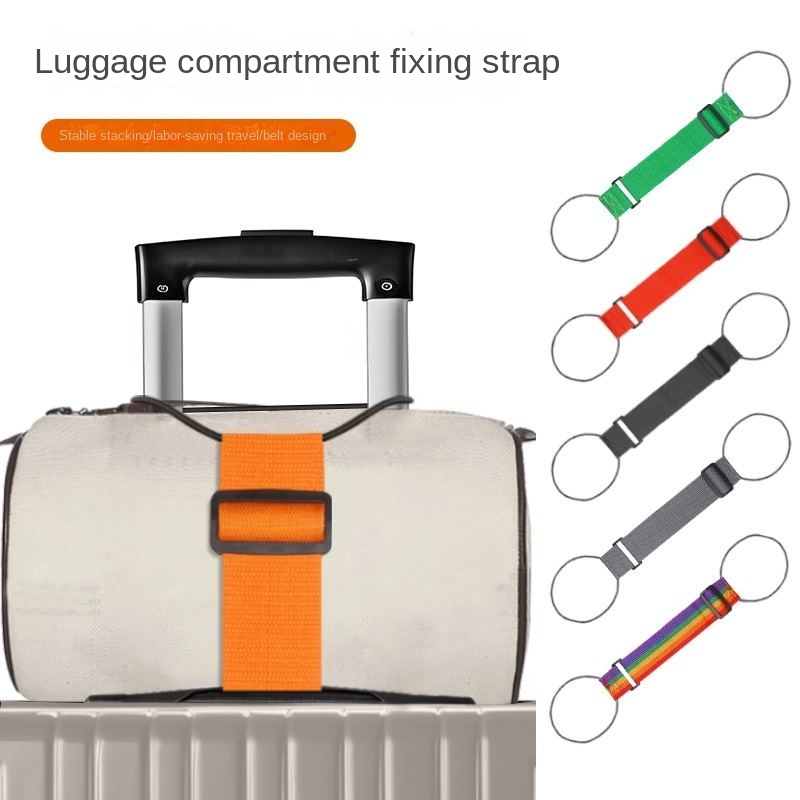 Elástico ajustável alça de bagagem alça de transporte bagagem bungee cintos de bagagem mala cinto de segurança de viagem carry on correias
