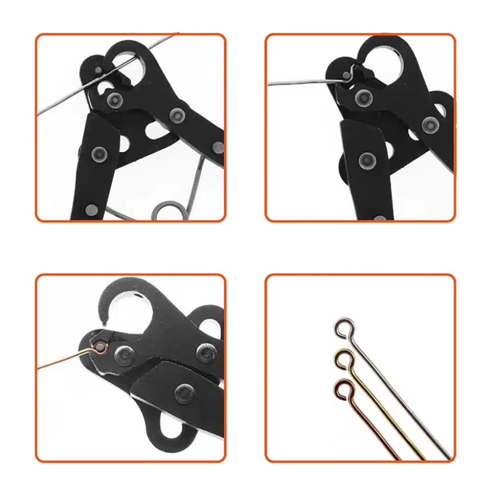 Draht Roll Zange Set 1,5/2,25/3mm Für Draht Wicklung Biegen Reparatur Schmuck Machen Werkzeug Runde Nase Zange für Draht Ring Verpackung