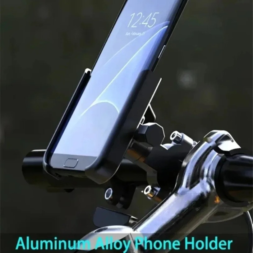 GPS Navigation Stand Motorcycle Aluminum Alloy Metal Bicycle Mobile Phone Holder Special Motorcycle Bike Riding Smartphone Mount