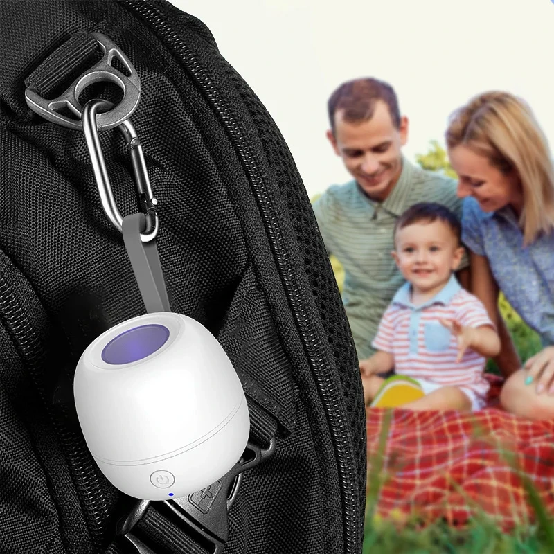 Xiaomi Portable Pacifier Disinfection Travel Rechargeable Pacifier Sterilizer Case  With UV Light Cleans Within 180 Seconds New