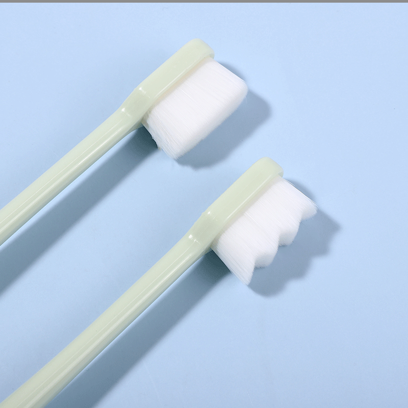 Millones de cepillos de dientes, cepillo de dientes suave ultrafino, antibacteriano, protege la salud de las encías, cepillo de dientes portátil para viajes, herramientas de higiene bucal