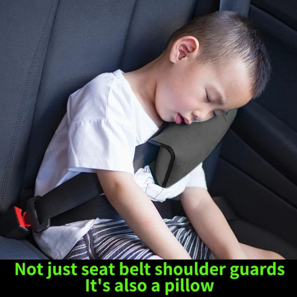 หมอนเด็กเด็กหมอนรถ Auto SAFETY Seat Belt เบาะรองนั่ง Pad Harness ป้องกันสนับสนุนหมอนสําหรับเด็กวัยหัดเดิน