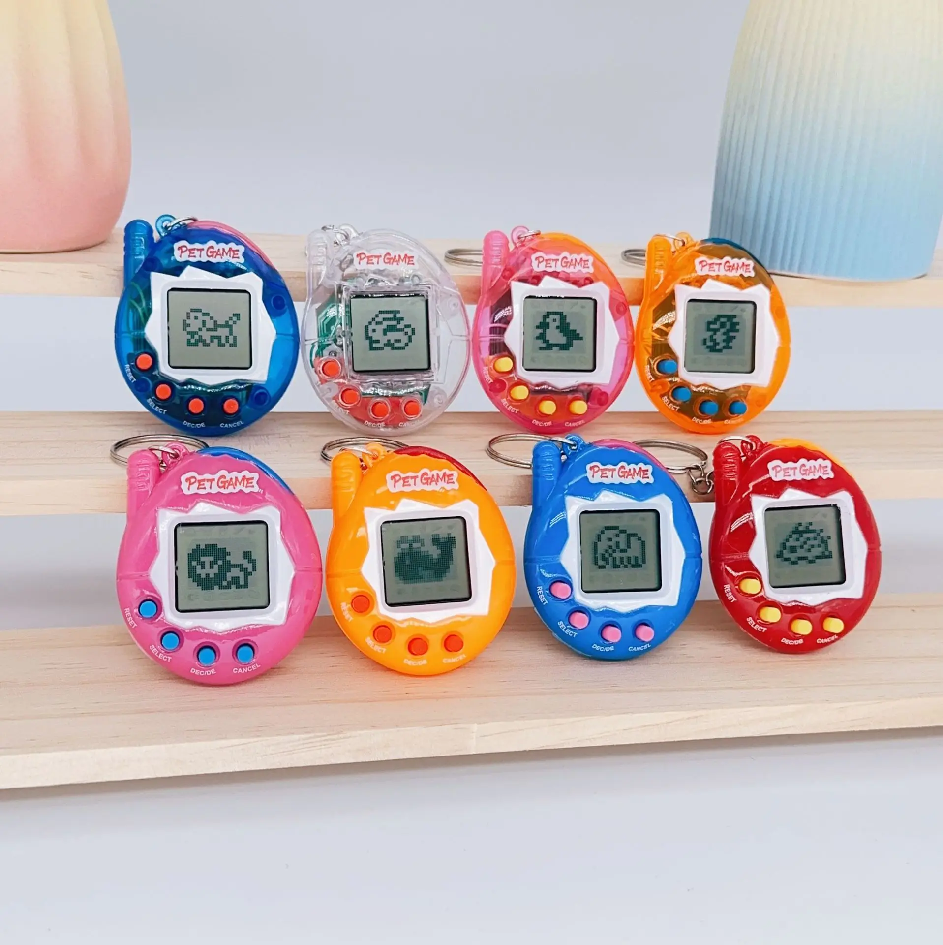 Giocattolo virtuale interattivo per animali domestici 3D - Edizione da collezione - Blu acqua |   Regalo perfetto per le vacanze e i giocatori Tamagotchi