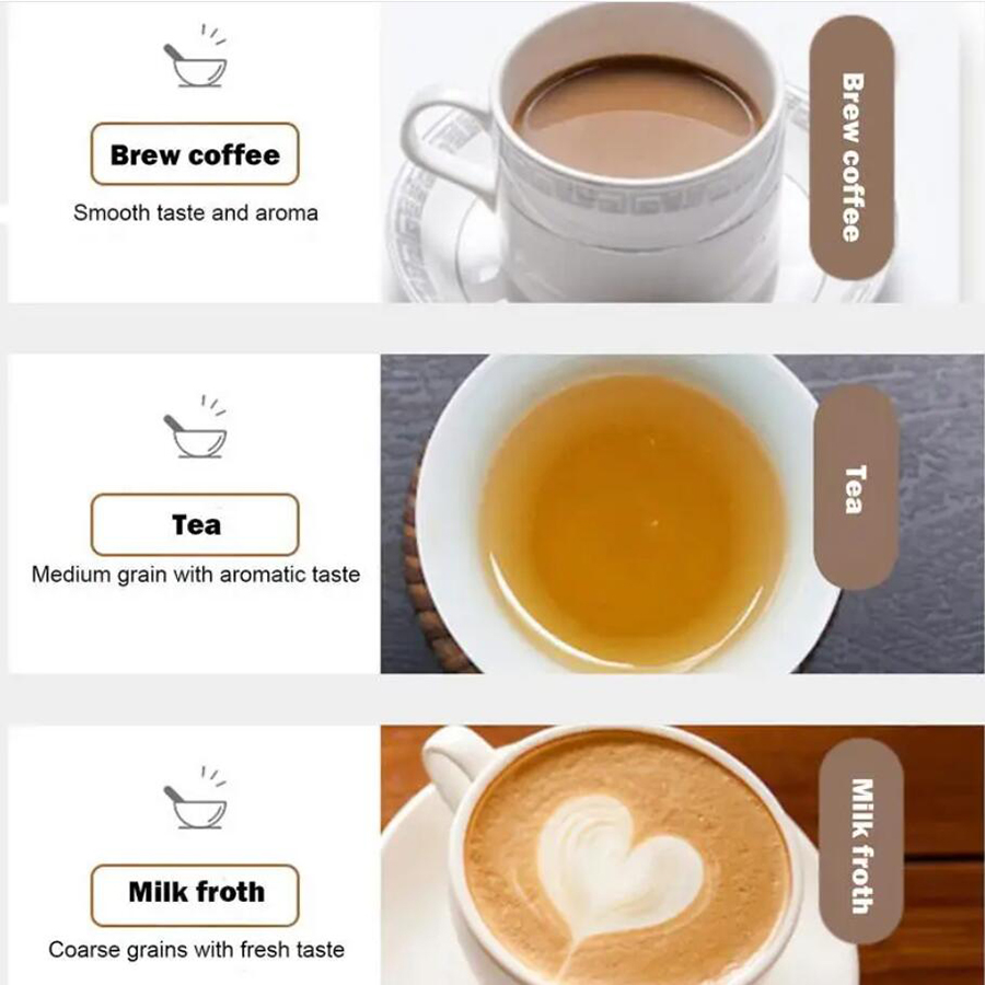Macchina per tè e caffè in acciaio inossidabile con filtro resistente al calore antiruggine multifunzionale con manico per preparare il caffè