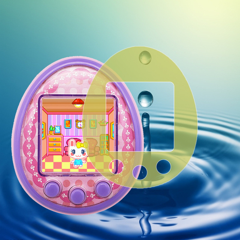 仮想デジタルペットゲーム機,電子機器,5個,ゴールドTpu保護フィルム,改ざん防止用