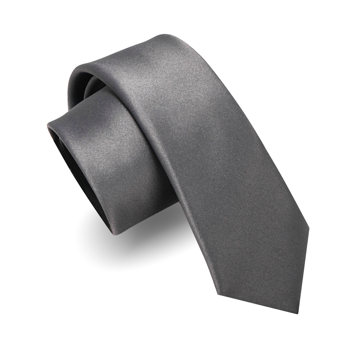 Мужской однотонный тонкий галстук, 30 цветов, 6 см