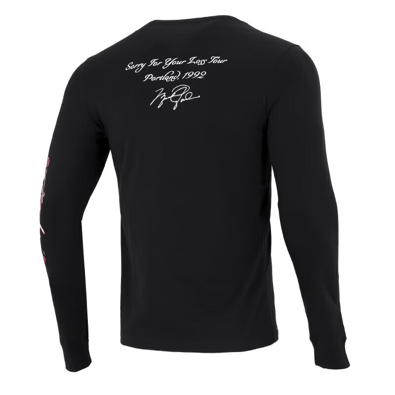 Original kedatangan baru NIKE AS BRAND maaf LS CREW baju olahraga pria t-shirt lengan panjang