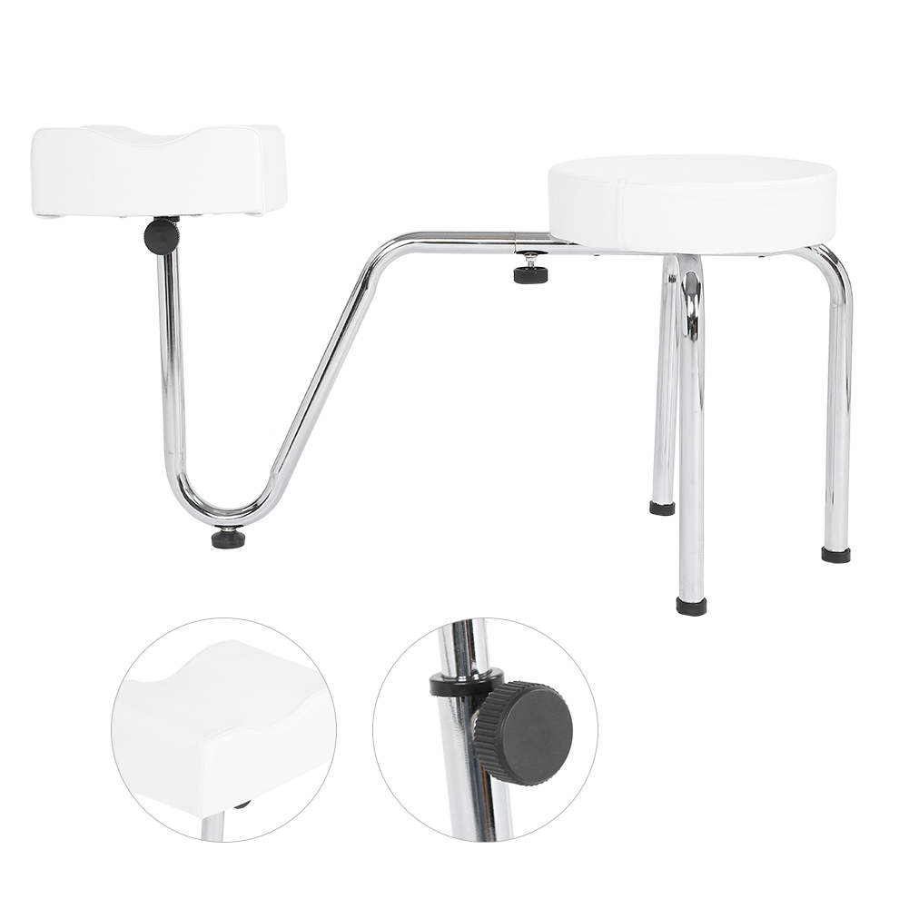 2 Farben verstellbare PU-Leder Tattoo Bein Armlehne Pad Pediküre Fuß Hocker Stuhl verstellbare Fuß Hocker Tattoo Bein Armlehne