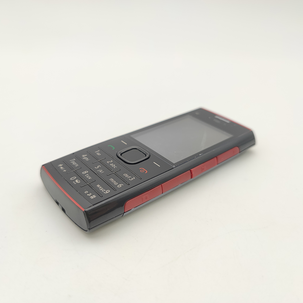 Original Unlocked x2-00 Loudspeaker Bluetooth Mobile Phone Russian Arabic Hebrew English Keyboard Made in Finland