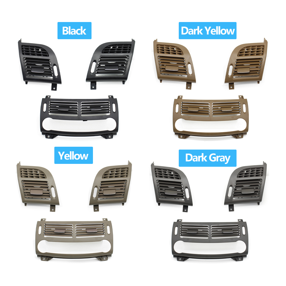 Передняя приборная панель, вентиляционная решетка кондиционера, панель для Mercedes Benz E Class W211 2003-2008 E200 E230 E260 E280 E300