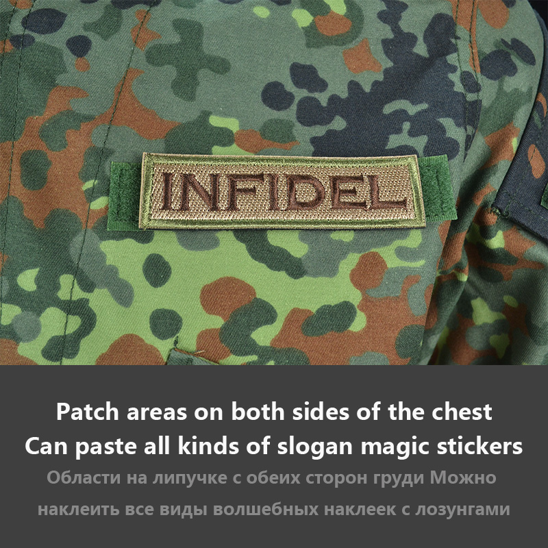 Mege Flectarn Taktische Uniform ACU Camouflage Patche Outdoor CS Team Gear