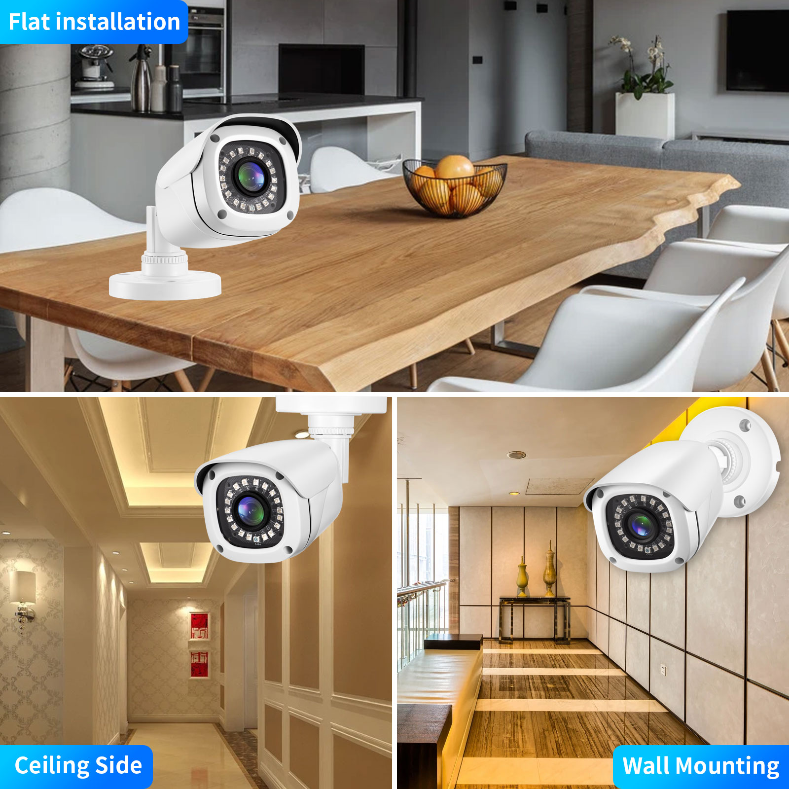 Gadinan HD 720P 1080P 5MP AHD Telecamera di Sorveglianza Cablata Domestica Visione Notturna A Infrarossi Proiettile Esterno BNC CCTV Telecamera di Sicurezza