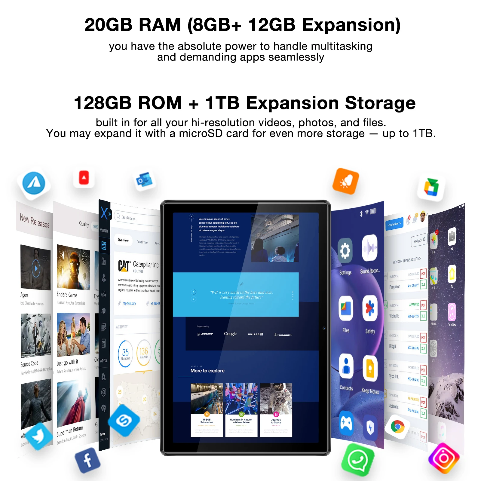 Globale version doogee u10 pro tablet 10,1 ips tüv zertifiziert 20gb (8 12) 128gb dual lautsprecher wifi6 widevine l1 unterstützung android13
