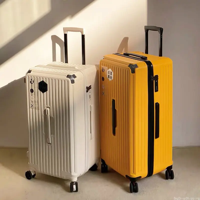 กระเป๋าเดินทางความจุขนาดใหญ่กล่องมีคันดึงนักเรียน28 ", กระเป๋าล้อเบรคซิปล็อคซิปกระเป๋าโน้ตบุ๊ค32"