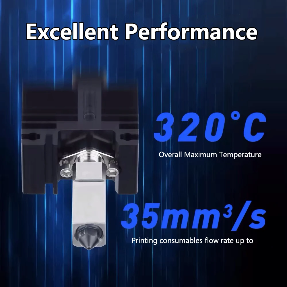 P1P Hotend ชุดอัพเกรดสําหรับ Bambulab p1s Hotend V2.0 Bi โลหะ Heatbreak X1 คาร์บอน P1P Thermistor หัวฉีดทองเหลืองสําหรับไม้ไผ่ Lab X1C