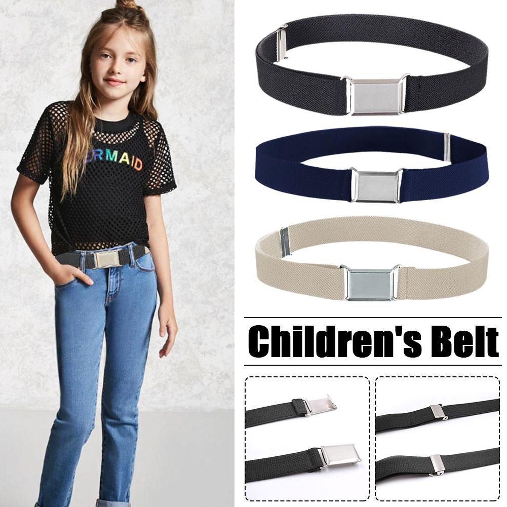 Cinturones para niños pequeños, cinturón elástico ajustable para niños y niñas, longitud 75-35CM/29.52-13.77 pulgadas R2T1
