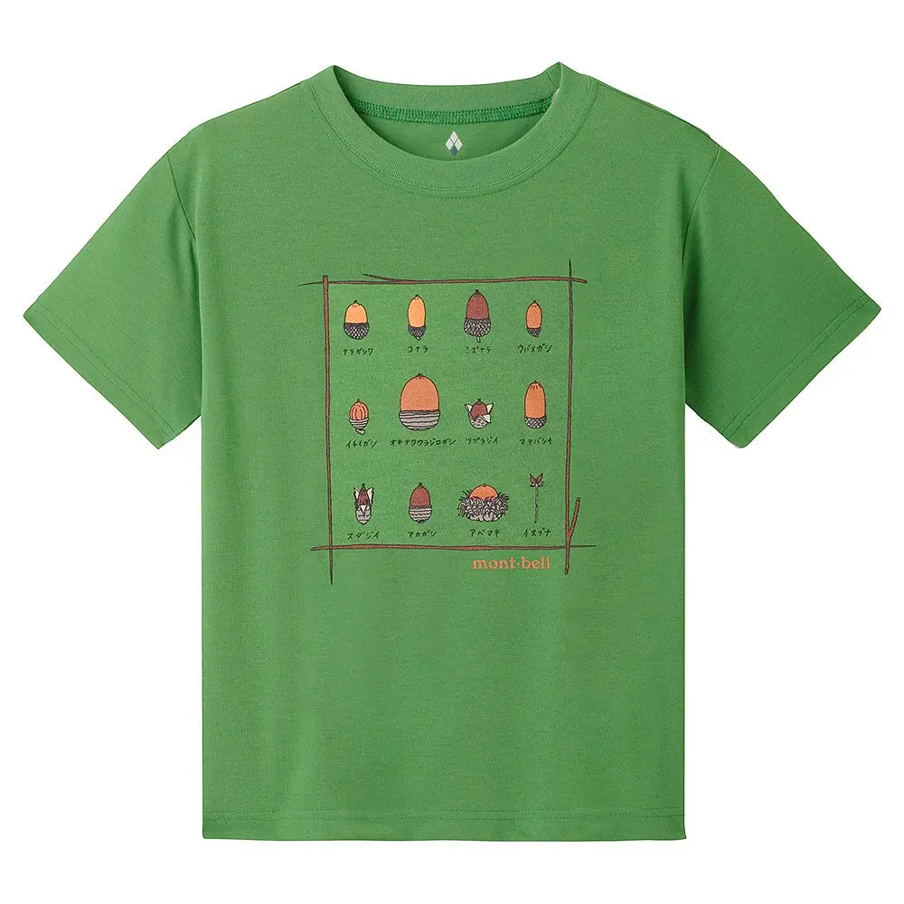 Montbell Japan 2025 Summer New Outdoor Round Neck Cotton Short-sleeved T-shirt Printing Men and Women Couples