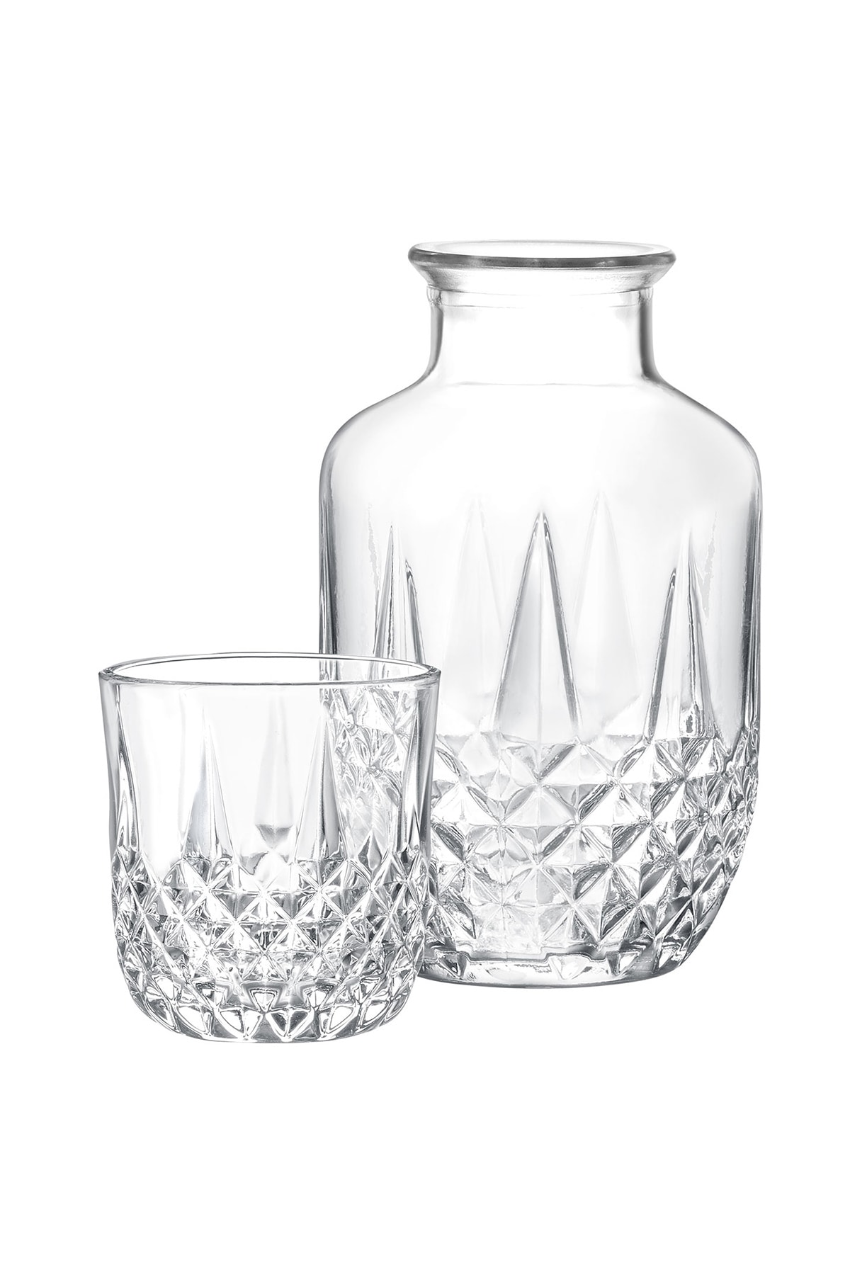 Teko/525 Ml, Teko Air Kaca Botol Air Dingin Pemegang Ketel Transparan Tahan Panas Teko Air Kendi Air, 2021