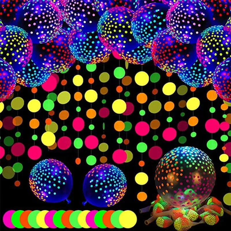 10pcs 12inch fluor zierende Luftballons Neon Glow Latex Luftballons Hochzeit Geburtstags feier Dekor Glow Ballon Baby party Kinder Geschenke