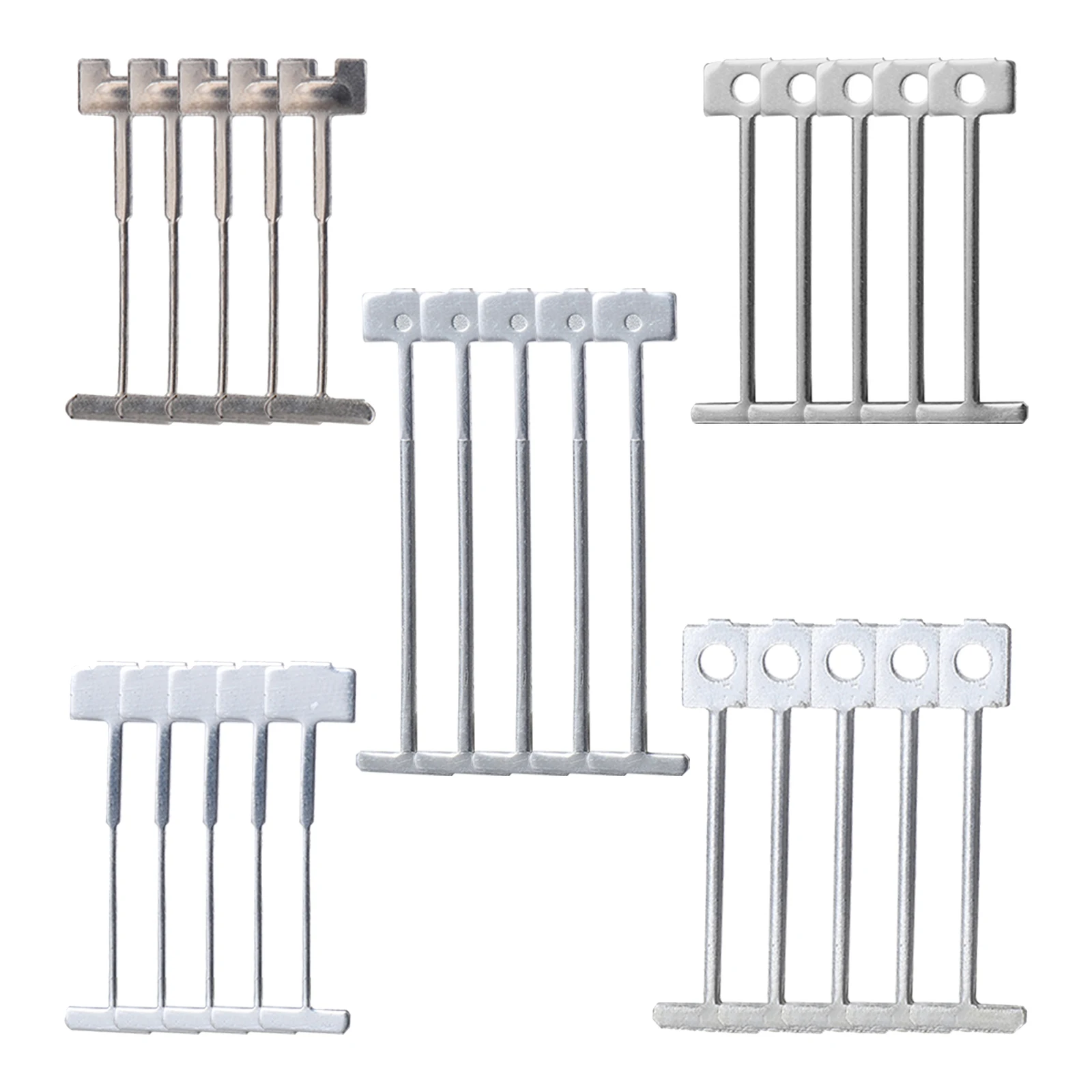 50/500Pcs Replacement Steel Needles For Ceramic Tile Leveling System Clips Wedges Spacers Floor Tile Laying Construction Tools