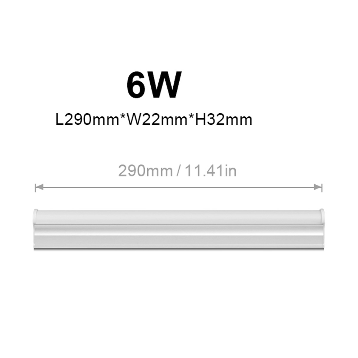 T5 LED Buis 30 CM 220 V 110 V LED Lamp 6 W LED TL Buis Voor Indoor Keuken verlichting 2835 SMD LED Licht tubo