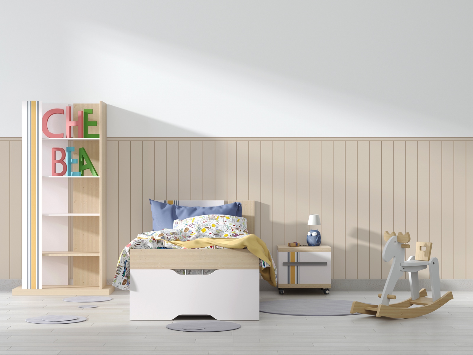 Бежевая стеновая панель, обои для нижней стены для детской комнаты, обои для отслаивания и наклеивания, или обычная полуобои без наклеивания, 50 см * 11 см