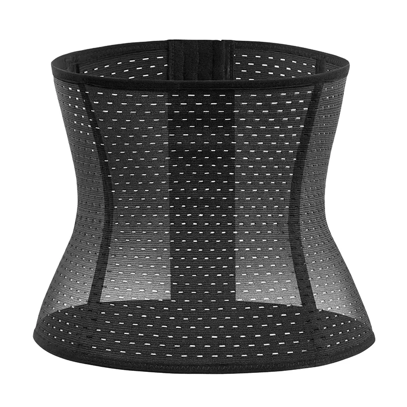 Ropa moldeadora de cuerpo para hombre, Control de barriga, adelgazante, moldeador de banda para el vientre, entrenador de cintura plana para Abdomen, corsés de compresión para gimnasio y Fitness