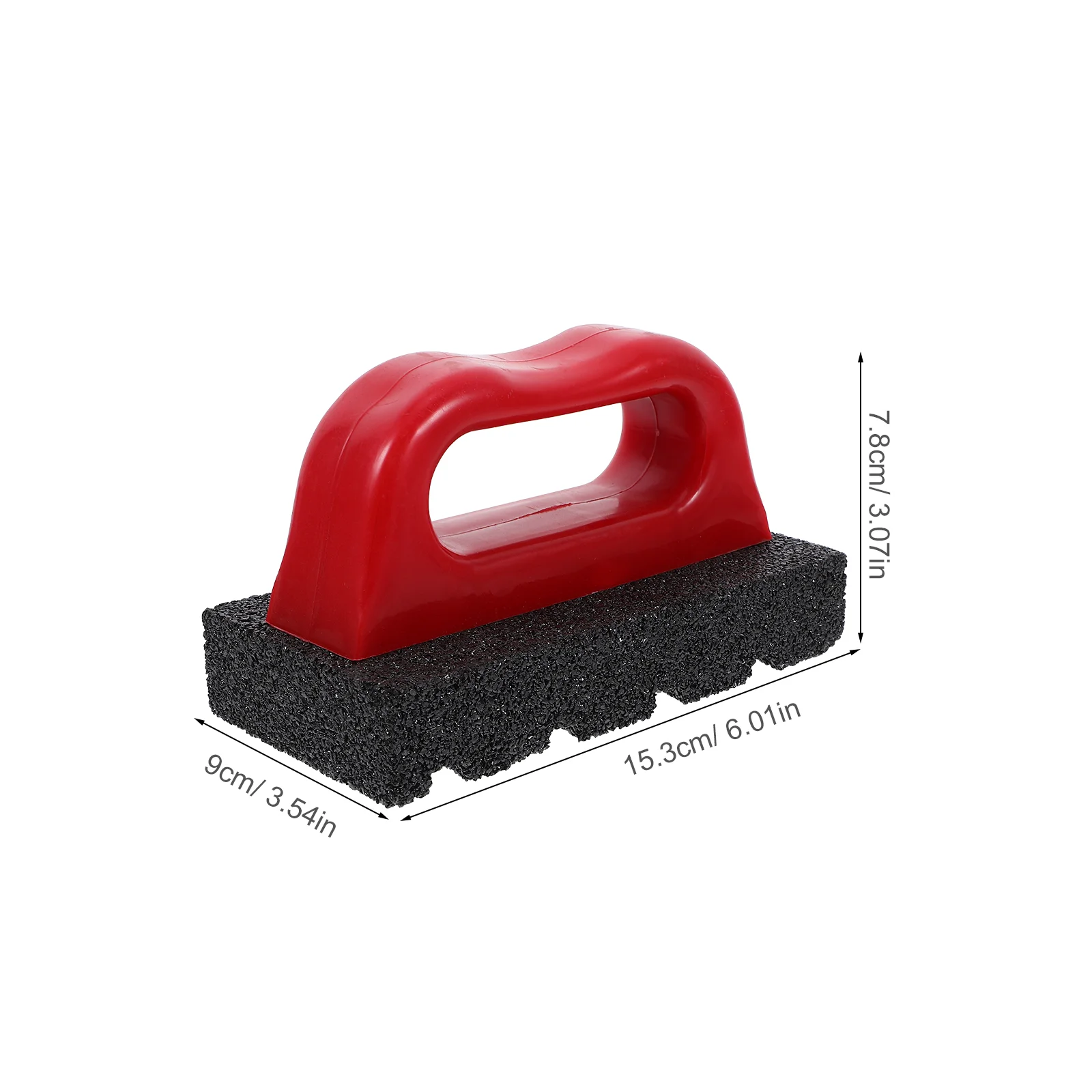 Concave Grinding Block Tool Plaster Trowel Rub Brick Tool Concrete Sanding Block Venetian Plaster Tools Brick Stain Remover