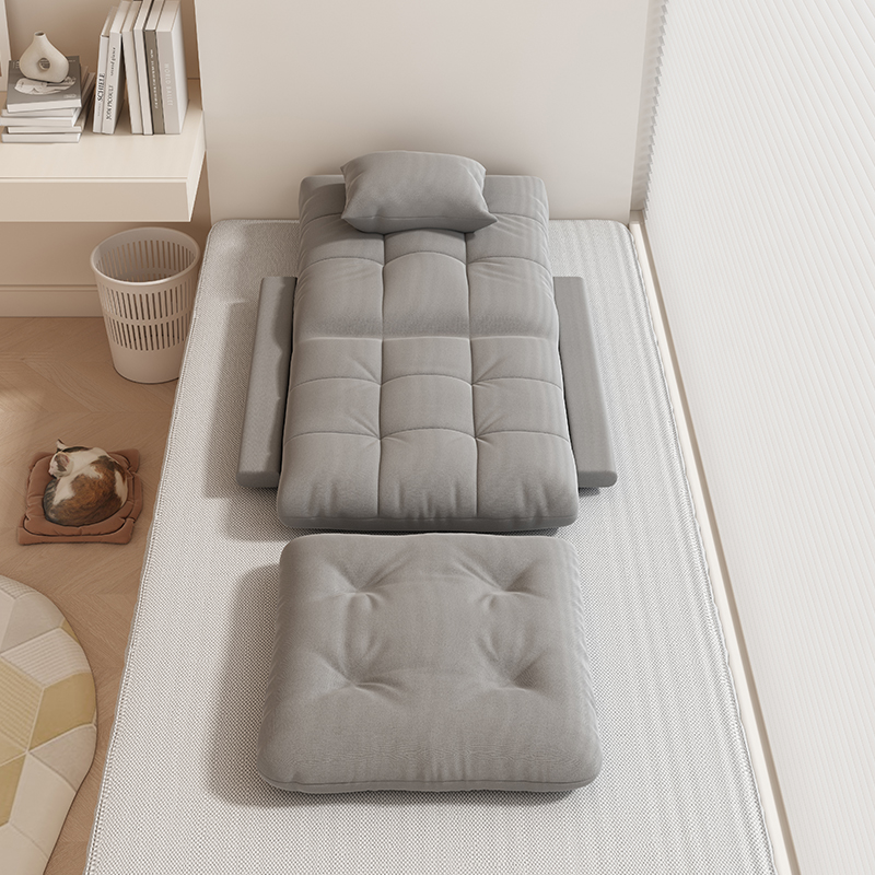 Lazy Sofa Schlafzimmer Erkerfenster Klappschlafsofa kann sich hinlegen und auf einem einzigen Sofa sitzen Büro Rest Sofa Stuhl
