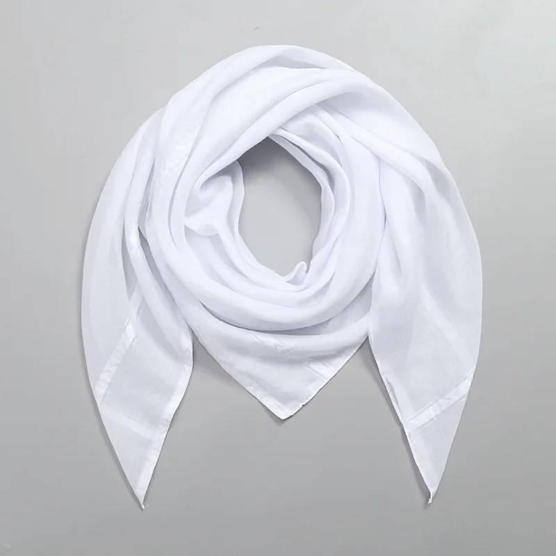 Weißer muslimischer Männer-Shemagh-Schal, traditionelles islamisches Kopftuch, Hijab-Halswickel, Kopftuch, arabische Keffiyeh-Bandanas, Kopftuch, 140 x 140 cm