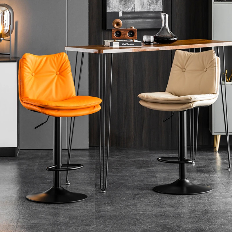 キッチン用の調節可能なハイスツール、モダンなスイベルカウンター、デザイナーチェア、ダイニングとバー、レセプションチェア、キッチン家具、hy