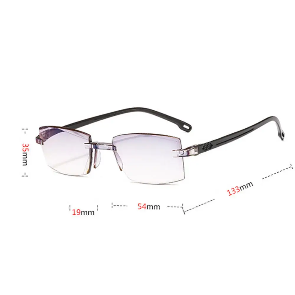 Gafas inteligentes con ajuste automático para hombre, lentes de lectura con aumento, progresivas, multienfoque, antiluz azul, 0-+ 4,0, 1 unidad