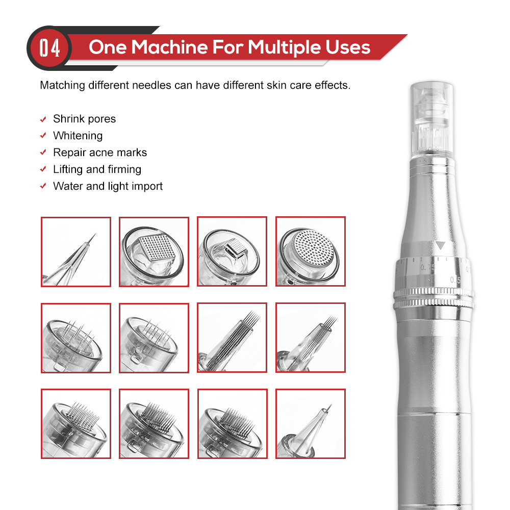 Derma Pen Profesional Dermapen Electri Microneedling Machine Wireless DermaPen MTS Mesoscooter Dermapen Mesotherapy Micro Needle