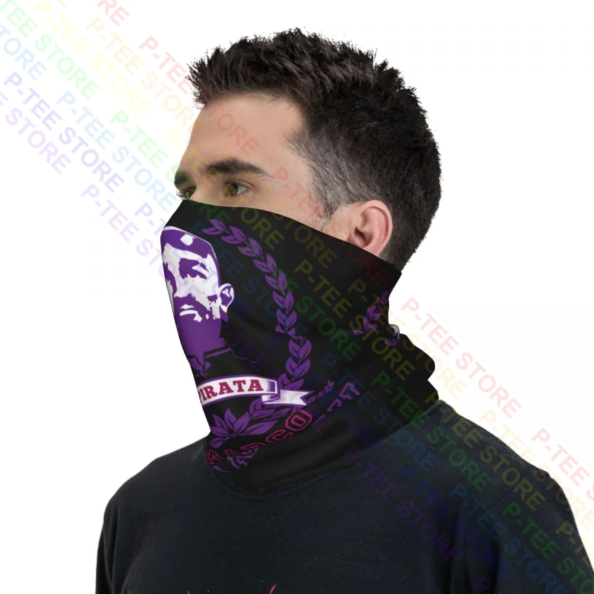 Marco pantani ciclismo Campione Il Pirata cesenatico ผ้าพันคอพันคอ1คอหน้ากากปิดหน้าล่าสัตว์