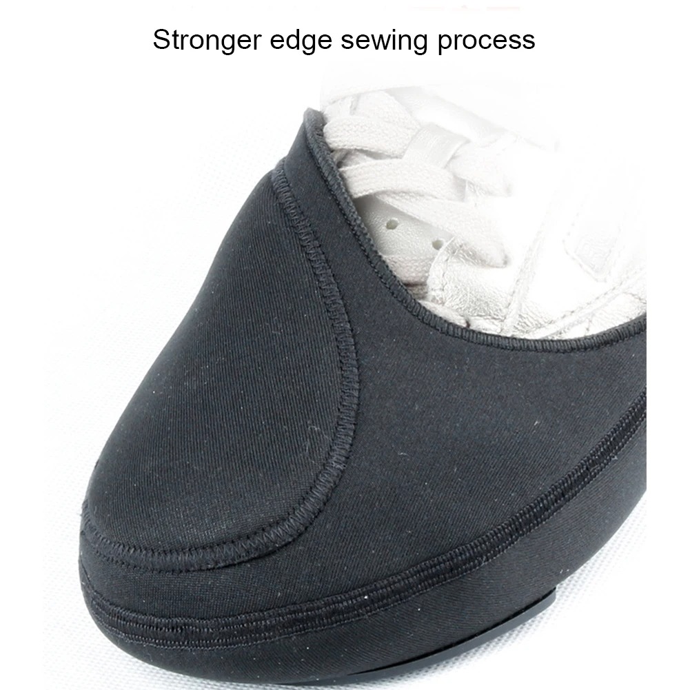 Schuhe Shifter Protector Anti-Rutsch Wasserdicht Schwarz Einfach zu installierende Motorrad-Zehenschutzausrüstung