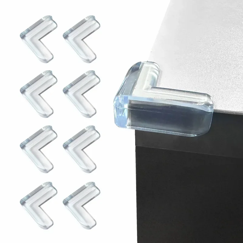 Protecteur de Conner de Table pour enfants, 4 pièces/ensemble, Protection de tête Anti-Collision, Protection de bord de Table de sécurité souple, accessoire de sécurité