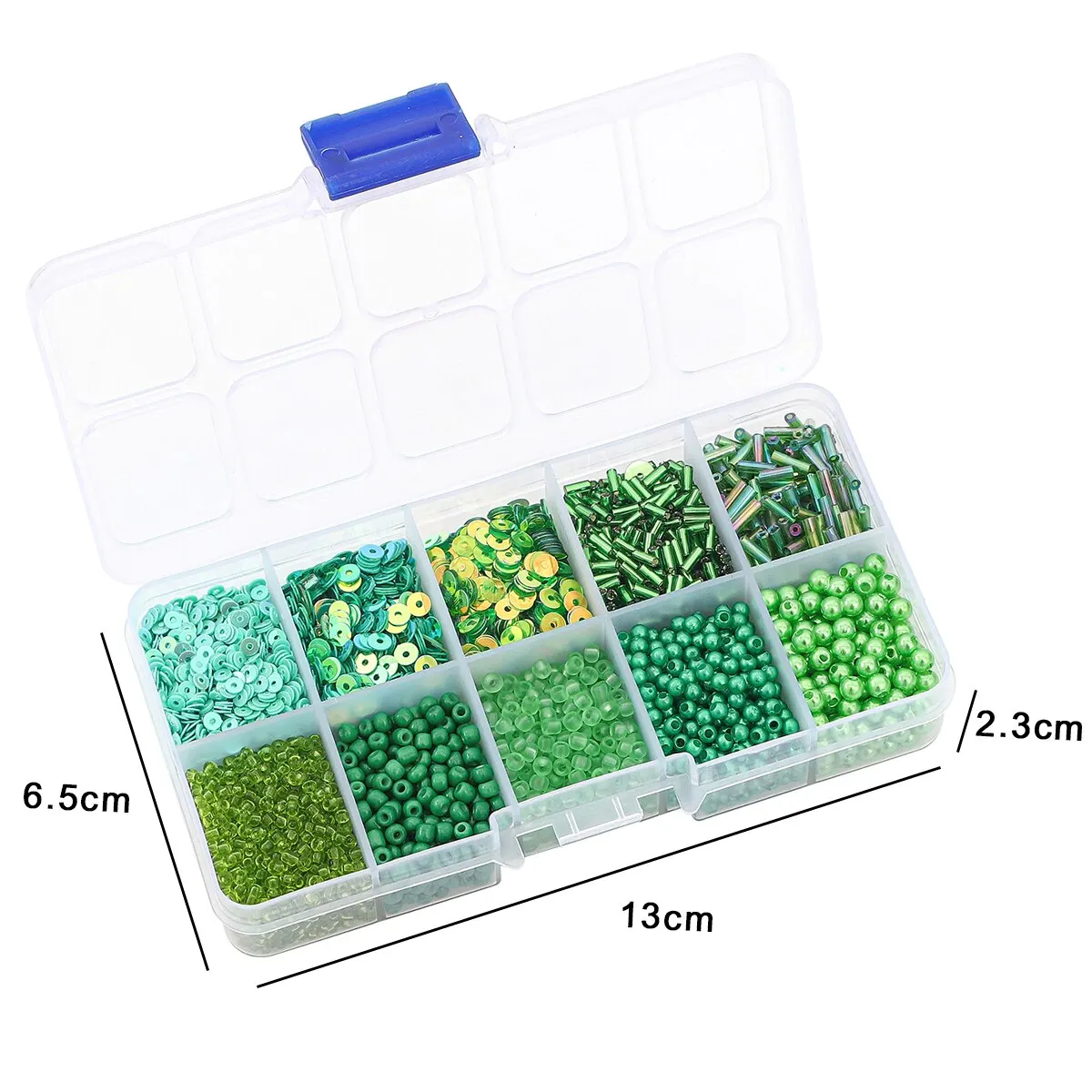 120 กรัม/กล่อง Multi-สีข้าว Pearl Sequins เลียนแบบไข่มุกวัสดุกระเป๋าทําด้วยมือ DIY สร้อยข้อมือลูกปัดสร้อยคออุปกรณ์เสริม