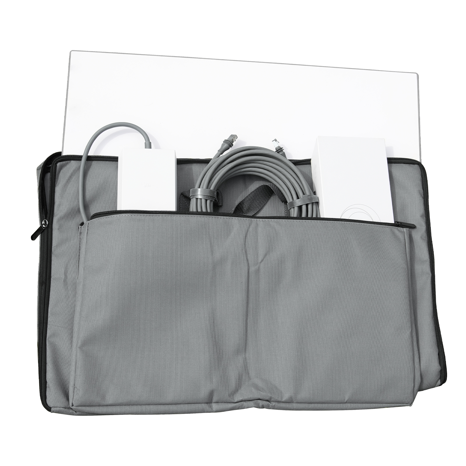 Superbat 62*40*5cm 600D Oxford Cloth Storage Bag for Rectangular Starlink Kit Gen 3 Starlink Router Accessories Power Supply