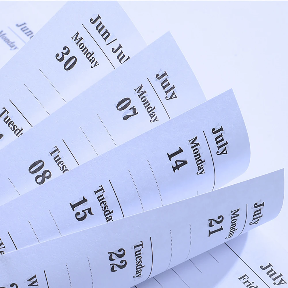 2025 A6 Pocket Notebook 365 Days Notepad Diary Notebook Day Week Month Planner Office School Stationery