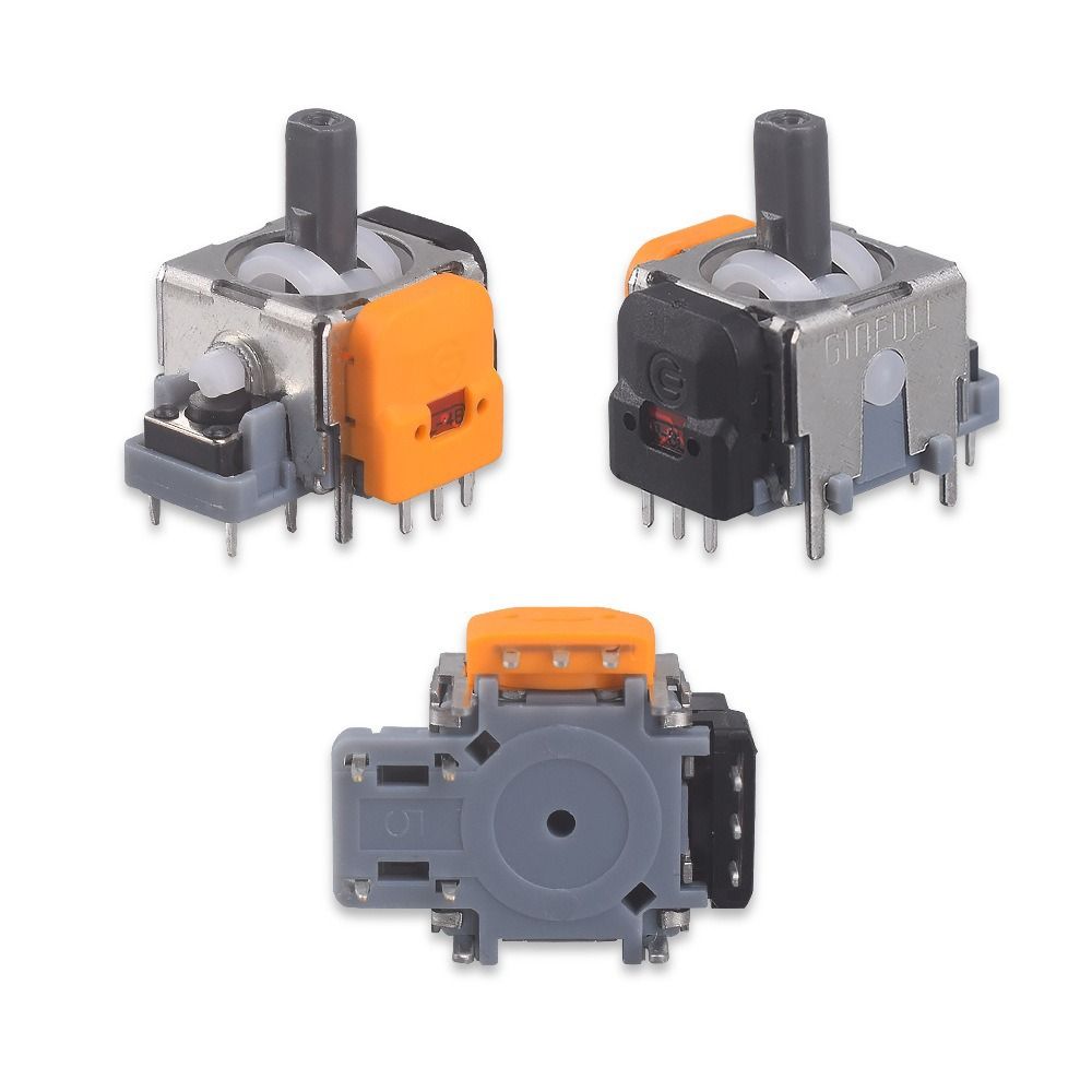 10 個 3D アナログセンサーホール効果ジョイスティックプレイステーション 5 ゲームコントローラ親指スティック PS5/PS4/Xbox/スイッチプロサムスティック