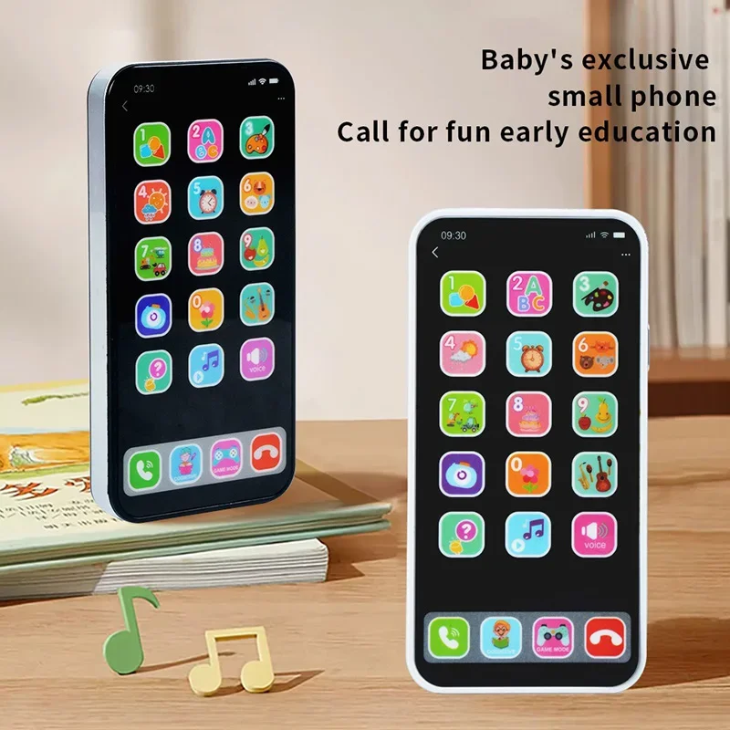 Children Multi-mode Touchscreen Simulation Iphone Model Early Education Toys Mobile Phone Music Phone  Intellectual Development