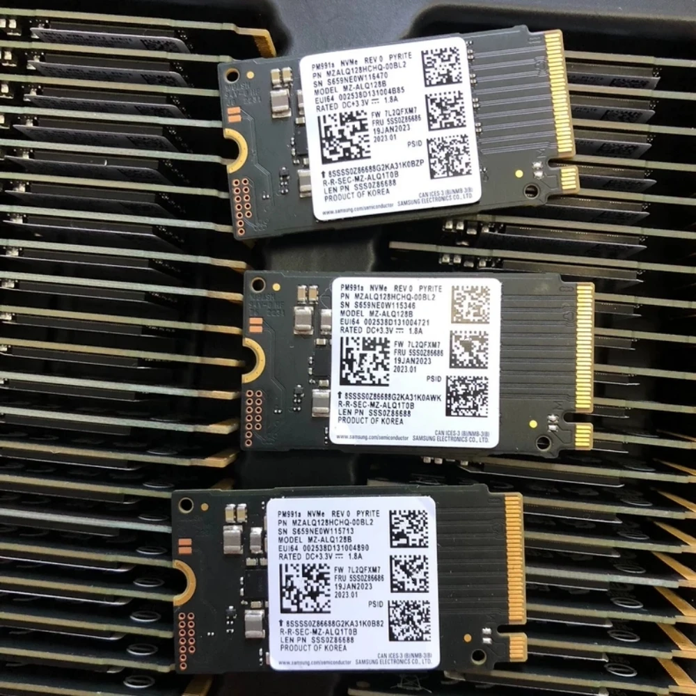 PM991a 256G 512G 1T 2230 2242 2280 PCIe 3.0X4 PM9B1 PCIe4.0X4 256GB M.2 NVMe unidad de estado sólido Original para SAMSUNG SSD