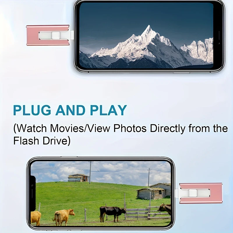 Unidad Falsh 4 en 1 OTG de 512GB para iPhone, unidad Flash USB 3,0, 2TB, 1T, Android TYPE-C, PenDrive, memoria Micro USB móvil, nueva