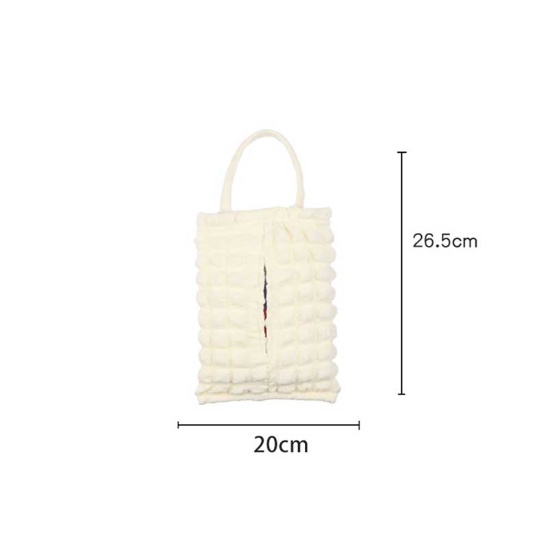 Car Soild Color Seat Rear Back Seat Bag leather Pet Cargo Cloth Universal Multifunction Storage Debris Bags Tissue box