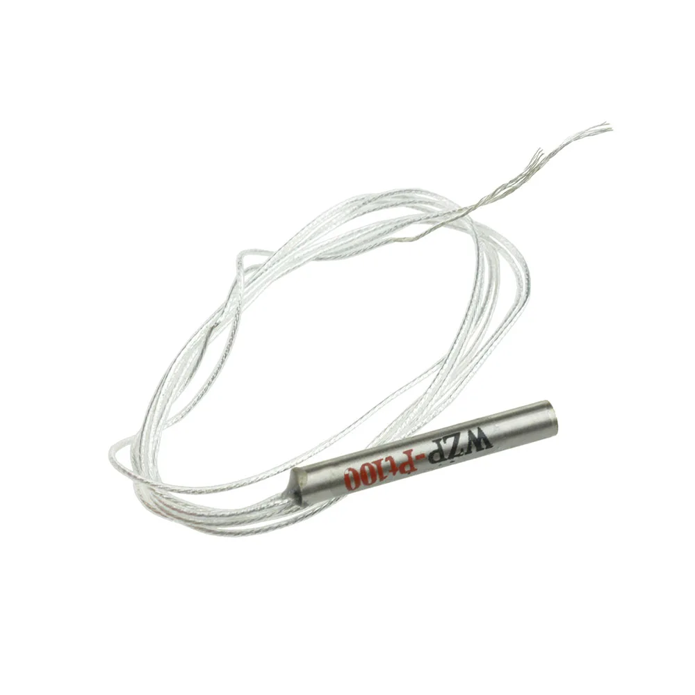 10 Uds 5 uds 50CM PT100 Detector de Sensor de temperatura resistente al platino sonda de temperatura impermeable-20 ~ 450 Celsius WZP-PT100