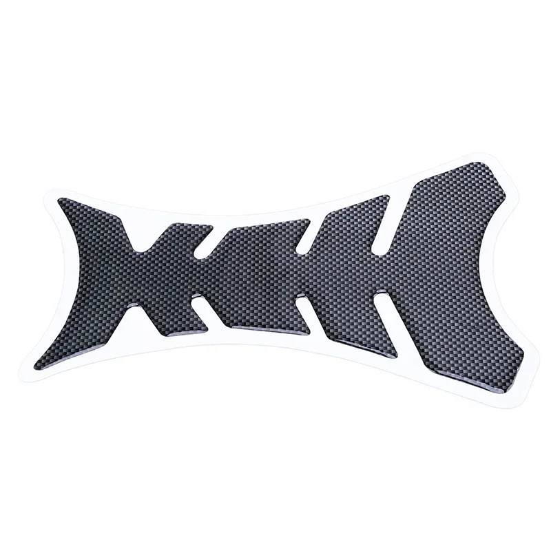Moto stickers 3D Carbon Fiber Fishbone Stickers Car Motorcycle Tank Pad Tankpad Protector For Motorcycle Universal Fishbone