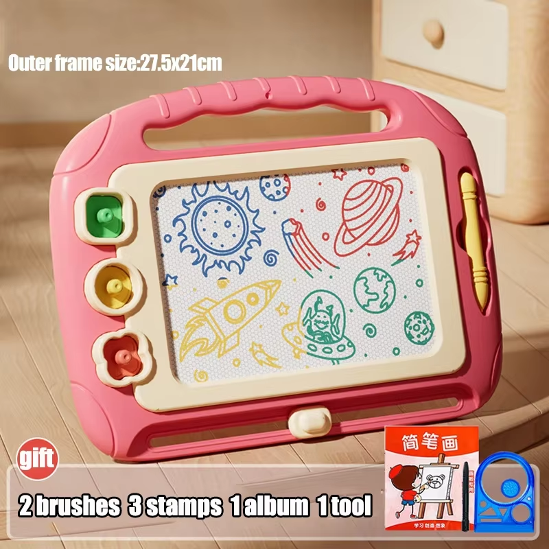 Baby Magnetic Drawing Board Educational Toy for Toddlers Boys and Girls Safe Erasable Doodle Sketch Writing Pad for Kids