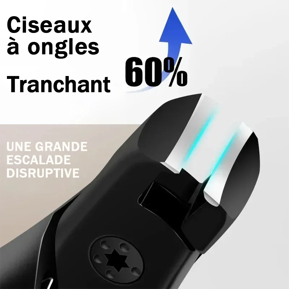 Coupe-ongles anti-éclaboussures, simple, épais, dur, spécial, grande taille, pour la maison, nouveauté 2023