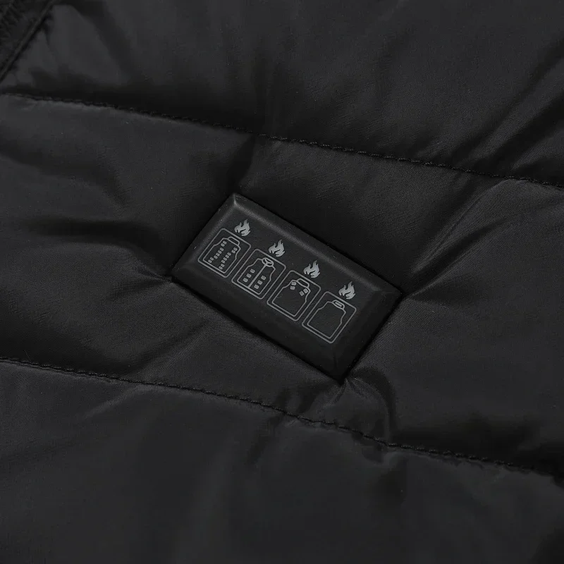 Chaleco calefactable de 27/17/13 áreas para hombre y mujer, chaqueta con calefacción eléctrica Usb, ropa con calefacción inteligente, calentador de cuerpo, chaqueta de plumón para hombre, esquí de invierno